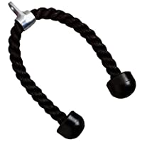 OFKPO Cuerda para Tríceps-Pull Down Cuerda Equipo- Negro